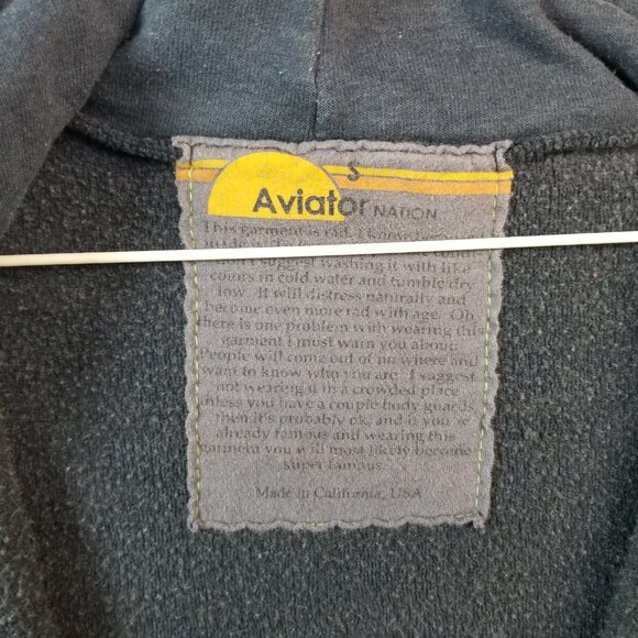 Aviator Nation Bolt Zip Up - Unisex Small - Picture 3 of 4
